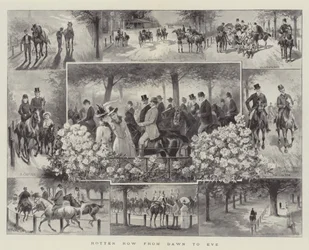 Rotten Row von Morgengrauen bis Abend